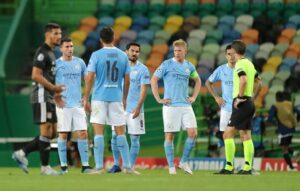 Hasil Liga Champions Manchester City vs Lyon : Mengejutkan, Lyon Kandaskan Man City Skor 3-1
