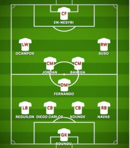 Prediksi Susunan Pemain Starting Line Up XI Sevilla vs Inter Milan 22 Agustus 2020