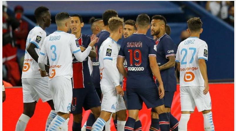 Drama di Laga PSG Vs Marseille, Neymar Kena Hukuman Larangan Main Dua Pertandingan