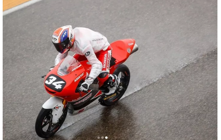 Mario Suryo Aji Hanya Bisa Finish Urutan 16 di CEV Moto3