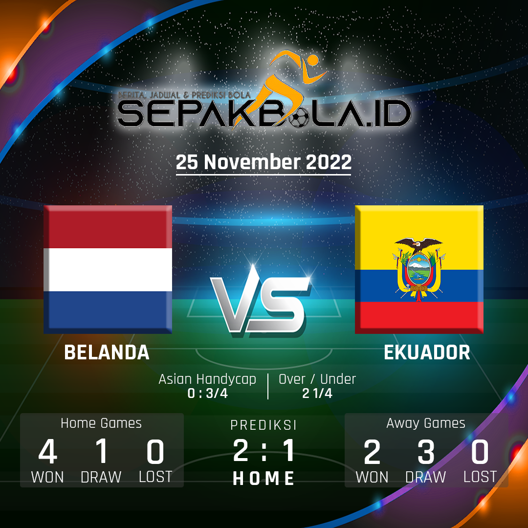 Prediksi Belanda vs Ekuador