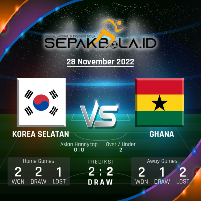 Prediksi Korea Selatan vs Ghana