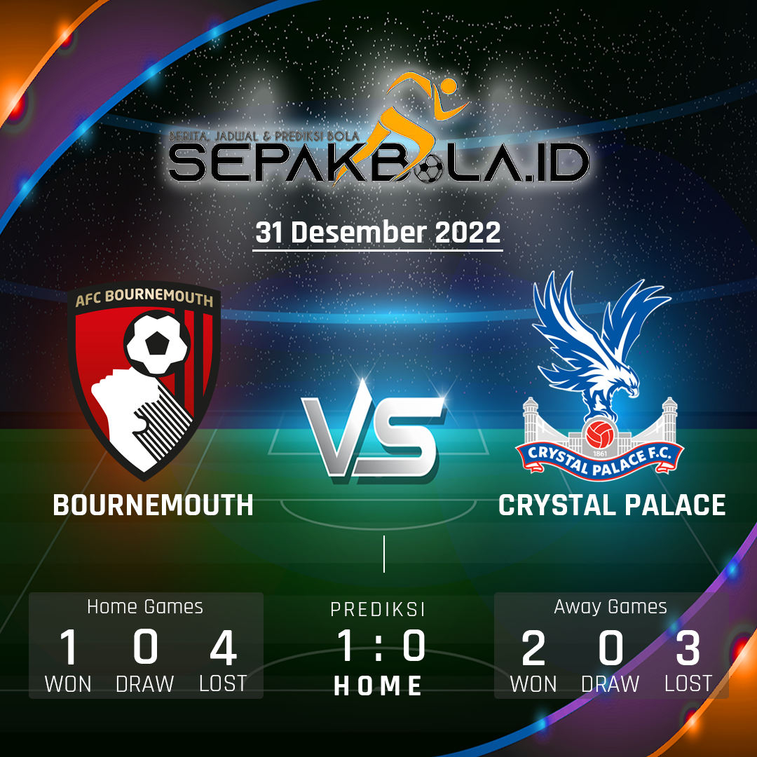 Prediksi Bournemouth vs Crystal Palace