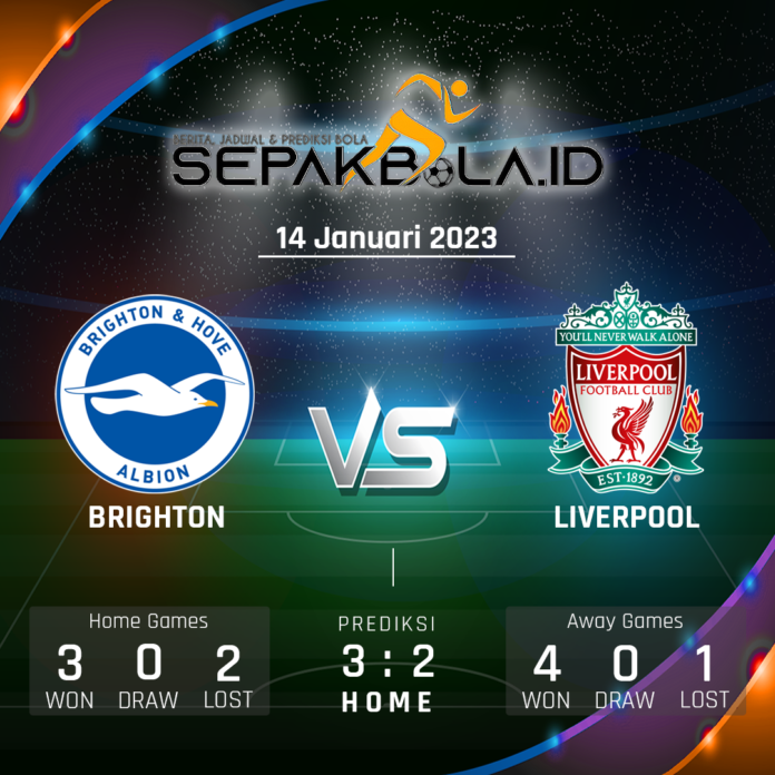 Prediksi Brighton vs Liverpool