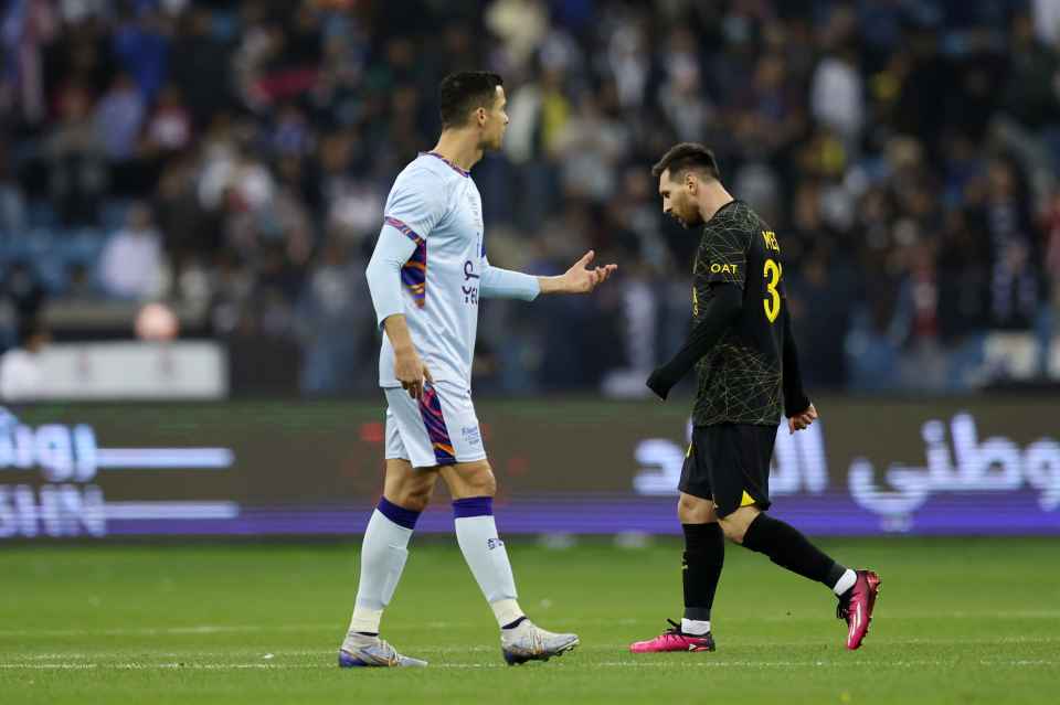 Cristiano Ronaldo datang lebih dulu untuk memberi Respek kepada Neymar, Mbappé dan Messi