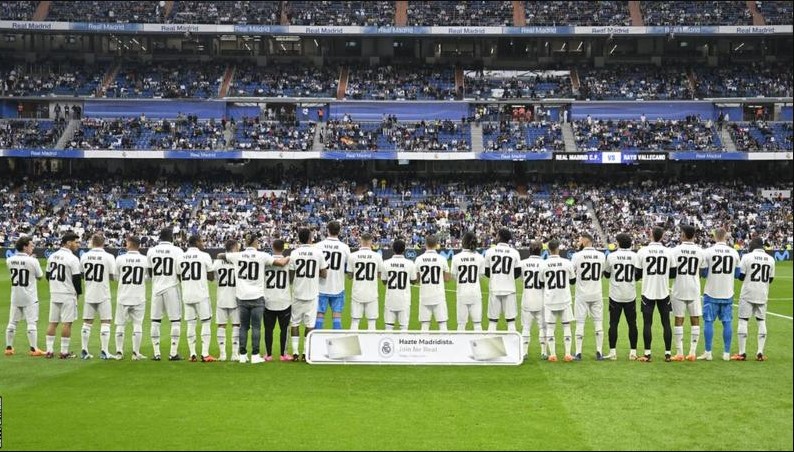 Pemain Real Madrid Dan Fans Berikan Dukungan Kepada Vinicius Jr