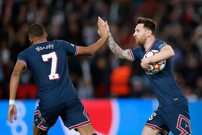 lionel messi, Kylian Mbappe