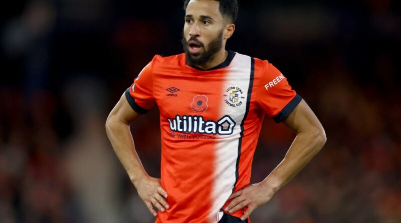 Andros Townsend. Luton Town